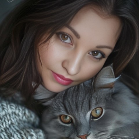 Таня в LOOKY. . 🐈 На любом фото буд...