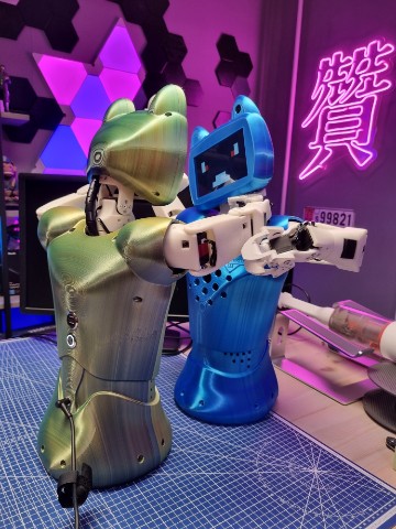 CRAZYBOTS в LOOKY. #робот,#роботы,#робототехника,#стартап,#robot,#robotics,#crazybots,#технологии,#ии,#ai. Роботы Chatty в режи...