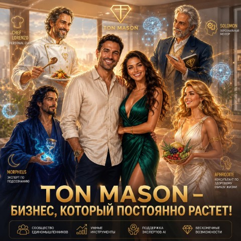 klavdiyasamadova в LOOKY. #TonMason,#AIЭксперты,#ЭкосистемаБудущего,#Бизнес,#Здоровье,#Саморазвитие. Ton Mason: твоя личн...