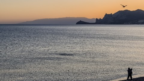 juri_kot в LOOKY. #моресудак,#черноеморе,#крымскиезакаты,#amazingsunsets. Майский закат. Судак...