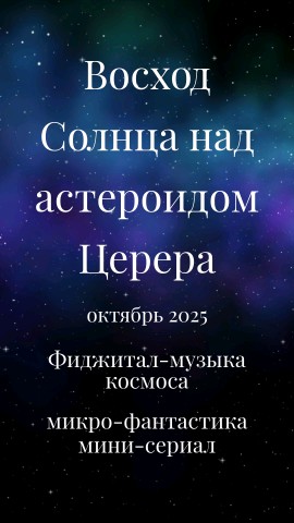 PolitDobro в LOOKY. #Церера,#Ceres,#ФиджиталМузыка. Рассвет над ледяной ...