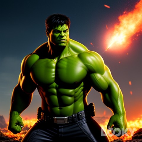 Looky_1710752255642 в LOOKY. #Халк,#LOOKY_нейронка. #Халк #LOOKY_нейронк...