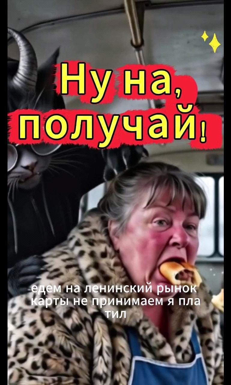 Нейроюмор_looky в LOOKY — В автобусе всяко бывает