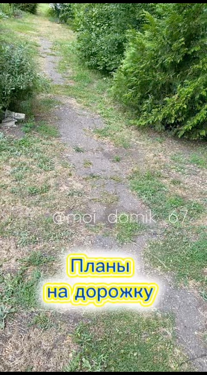 moi_domik_67 в LOOKY. #дом,#дача,#уборка. Планы на дорожку пер...