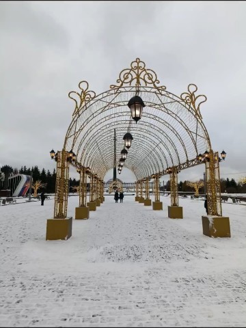 Парк победы в новый год 2026