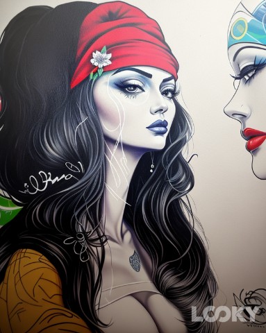 misha в LOOKY. #Illustration,#Pop_art,#LOOKY_нейронка. #Illustration #Pop_a...
