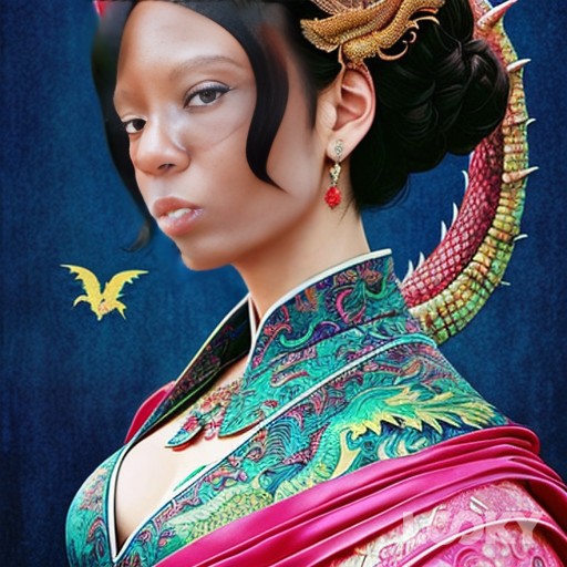 #Art_Dragon #The_Snow_Queen #Golden_Dragon #LOOKY_нейронка
