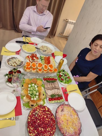 Ирина Вычужанина в LOOKY. #икра,#рыба,#,#новый2025год. Наши новогодние стол...