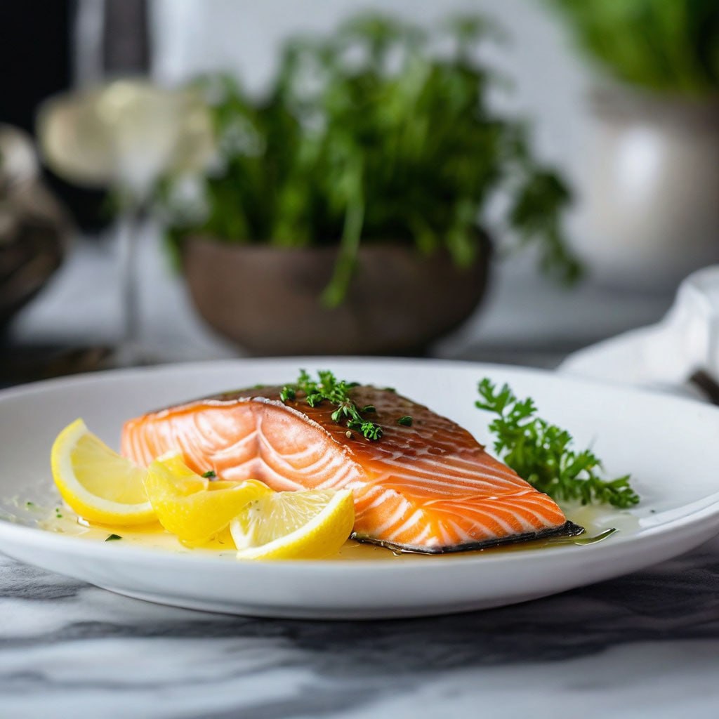 natali in LOOKY. . 🐟 Лосось с травами ...