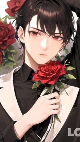 Rabbits_Men в LOOKY. #LOOKY_нейронка. 🌹🖤🌹🖤🌹👑#Аниме #...