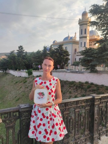 sveta_rohae в LOOKY. #вышивка,#вышивкакрестом,#вышивкакрестиком. Забыла показать, кар...