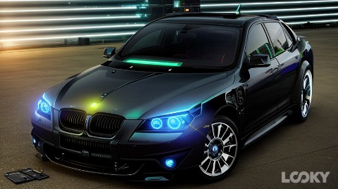 ditas0 в LOOKY. #Киберпанк,#LOOKY_нейронка,#bmw,#m5_e60. #Киберпанк #LOOKY_не...