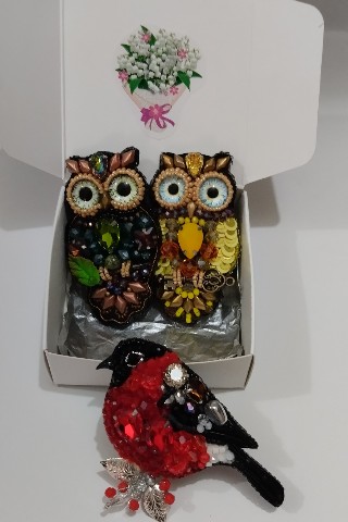 margo_handmade в LOOKY. #брошьснегирь,#снегирь. Броши проданы ❌❌    ...