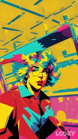 DiMAR в LOOKY. #Поп_арт,#LOOKY_нейронка. #Поп_арт #LOOKY_нейр...