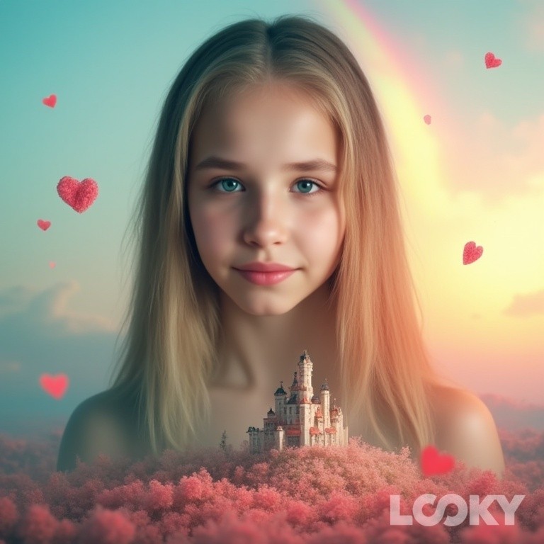 Полина в LOOKY — #14_февраля #LOOKY_нейронка