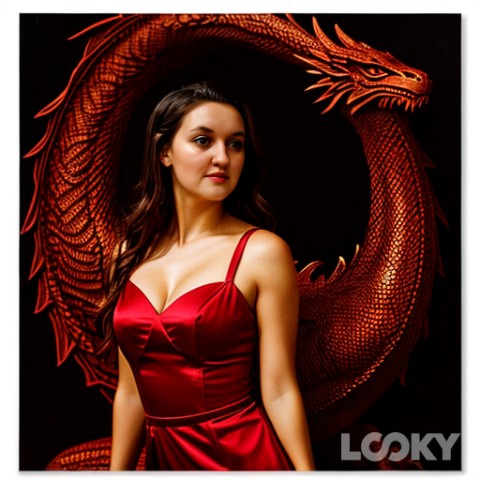 iolantamalina in LOOKY. #Красный_дракон,#LOOKY_нейронка. #Красный_дракон #LOO...