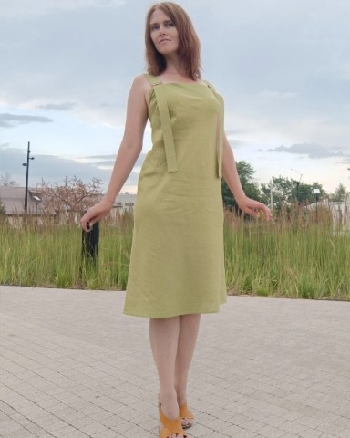 mimolija в LOOKY. #шилаолясарафан. Сарафан. 
Из конопля...