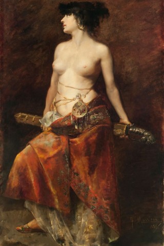 Александр в LOOKY. . Саломея, 1888. Холст...