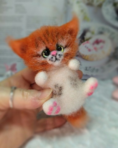 Looky_1682834823348 в LOOKY. #мейнкун,#мейн_кун,#котики,#фелтинг,#игрушкиизшерсти,#игрушкиназаказ,#котик,#рыжийкот. А вот и ещё один кун...