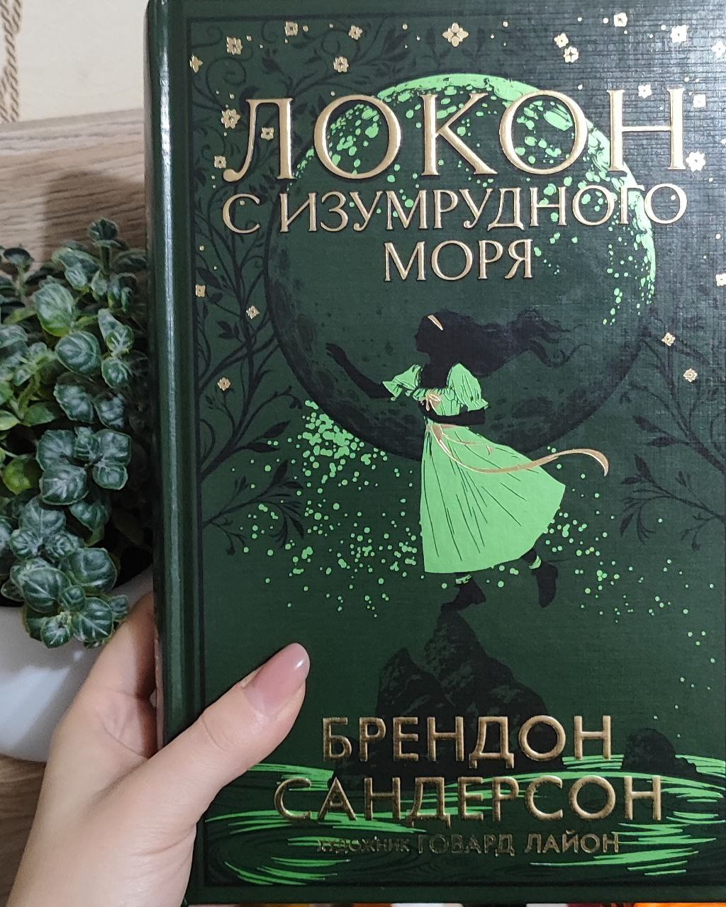 Books_map в LOOKY — "Локон с Изумрудного моря" Брендон Сандерсон ✔️
Очень живая,