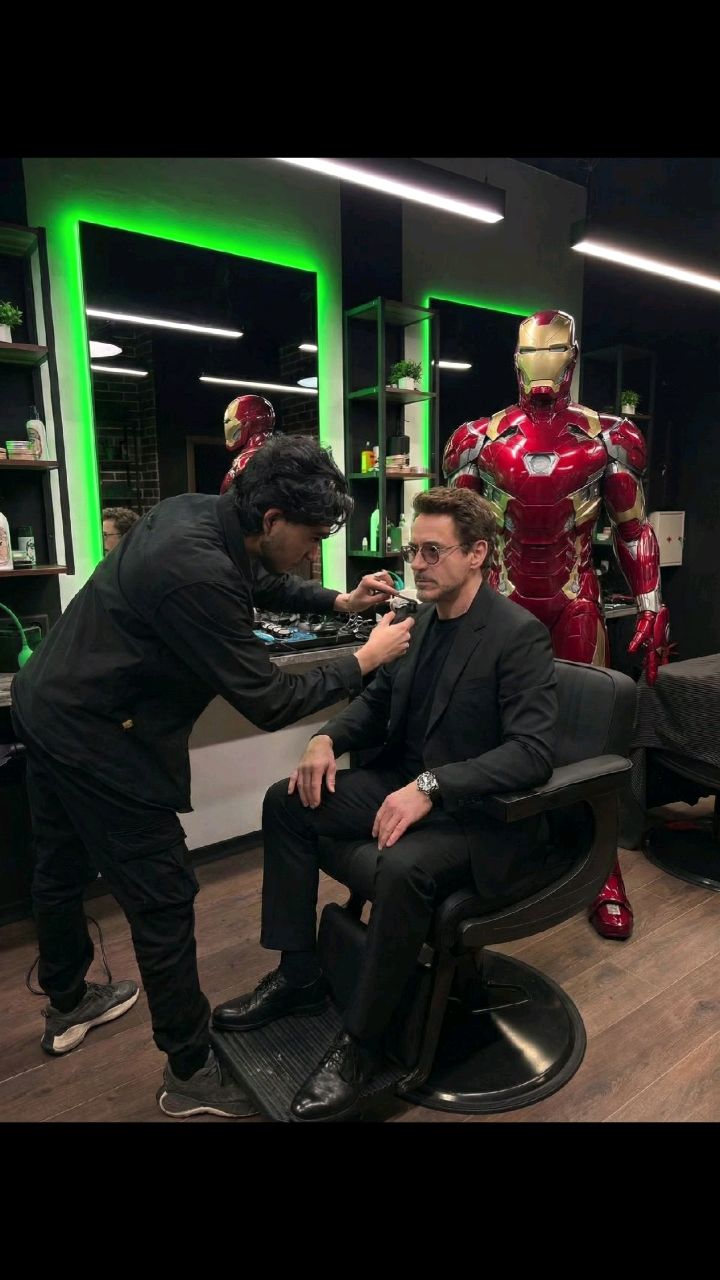 grmickeynice в LOOKY. #Барбер,#стрижка,#ai,#ии,#музыка. Когда барбер на опыт...