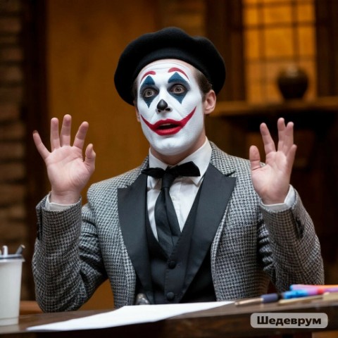 Василиск в LOOKY. . Мим за работой.🎭