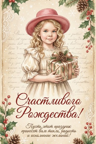 Ольга в LOOKY. . Винтажная рождествен...