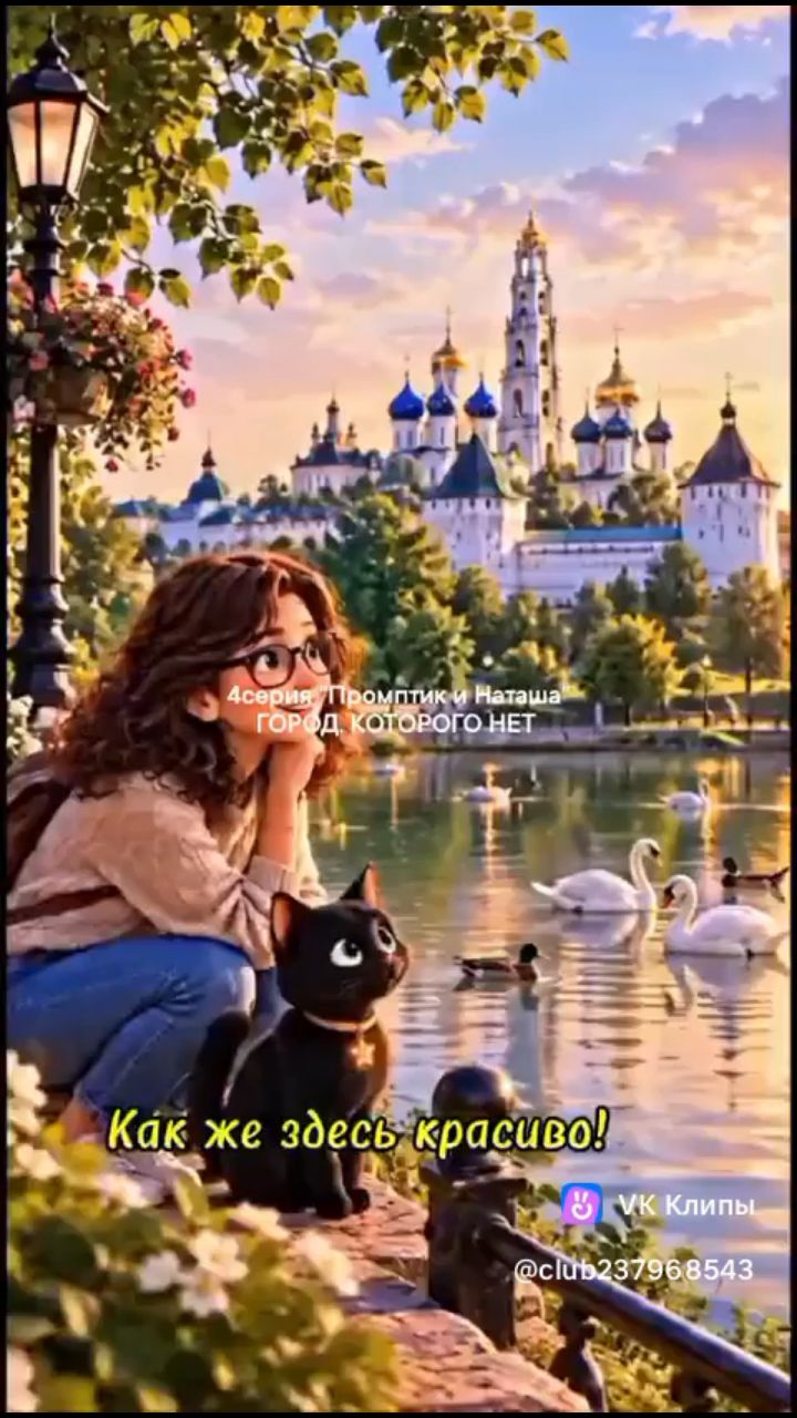 Наталья в LOOKY — Пока гуляли с Промптиком, случайно построили целый город! 😅