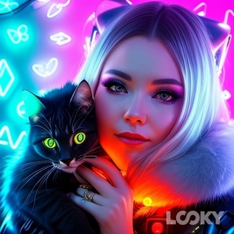 abatosova в LOOKY. #Неон,#LOOKY_нейронка. #Неон #LOOKY_нейронк...