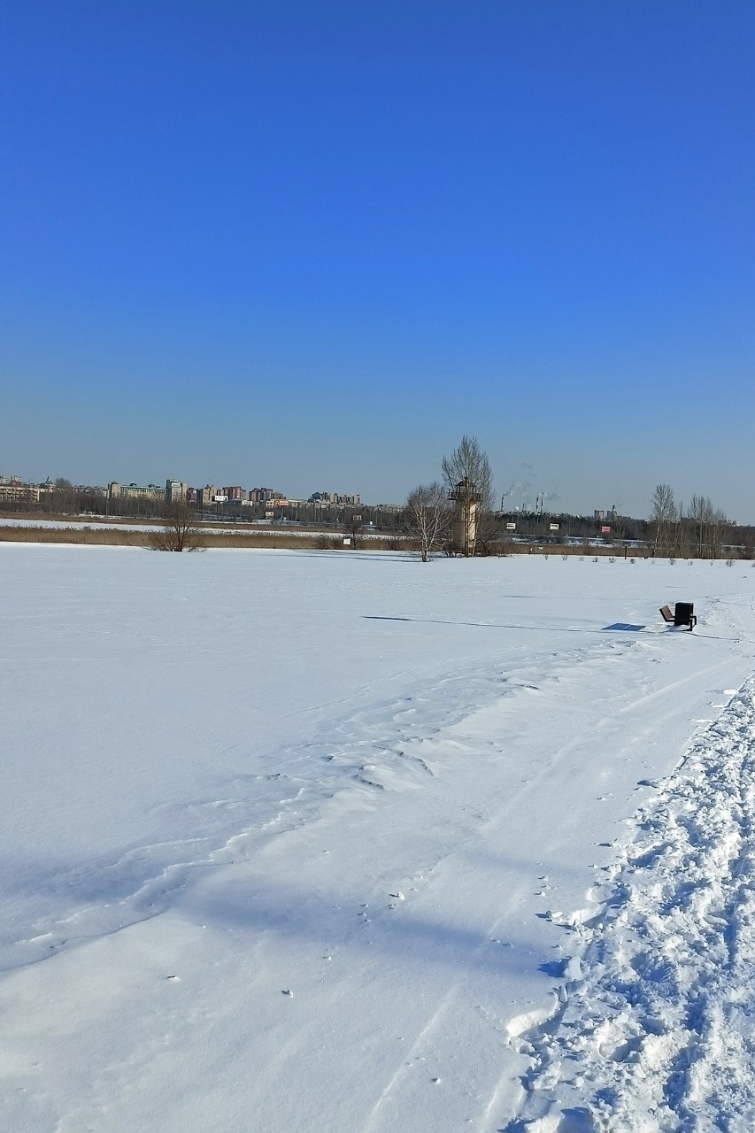 Зима в этом году была классная у нас #снег [#зима ](зима)[#прогулка ](прогулка)#омск