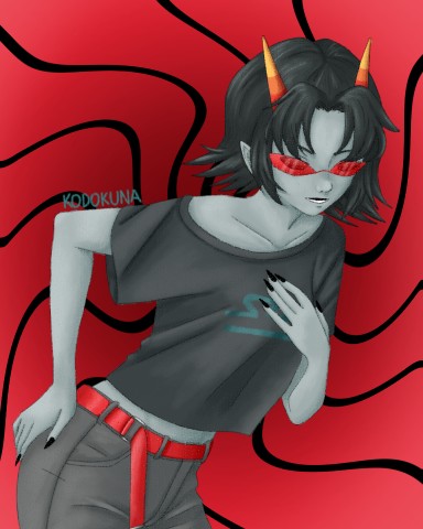 Kodokuna в LOOKY. #Homestuck,#Digital,#FanArt. [#digitalart](digita...