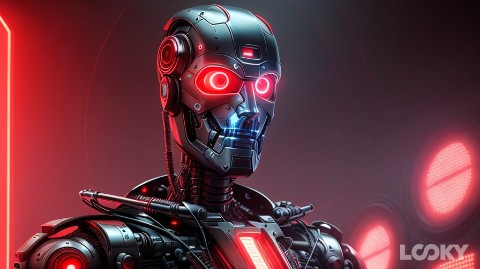 Костя в LOOKY. #Футуризм,#Видеоигра,#LOOKY_нейронка,#Terminator. #Футуризм #Видеоигра...