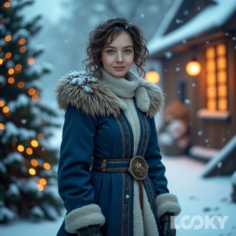 Юлия в LOOKY. #С_Новым_годом!,#LOOKY_нейронка. #С_Новым_годом! #LOO...