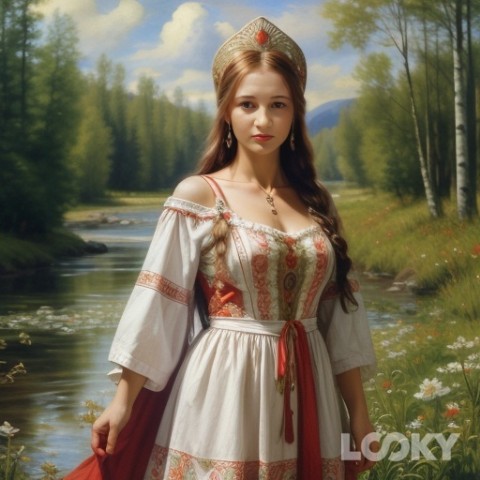 Looky_1693830822301 в LOOKY. #Василиса_Прекрасная,#LOOKY_нейронка. #Василиса_Прекрасная...