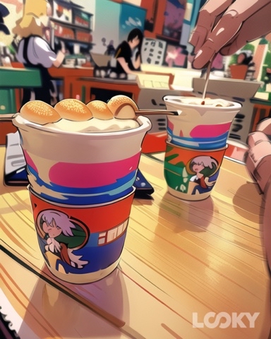 Mari Undead в LOOKY. #Аниме_Лукси,#LOOKY_нейронка,#food,#anime,#bubbletea,#chill. Bubble tea 😋
.
#Ани...