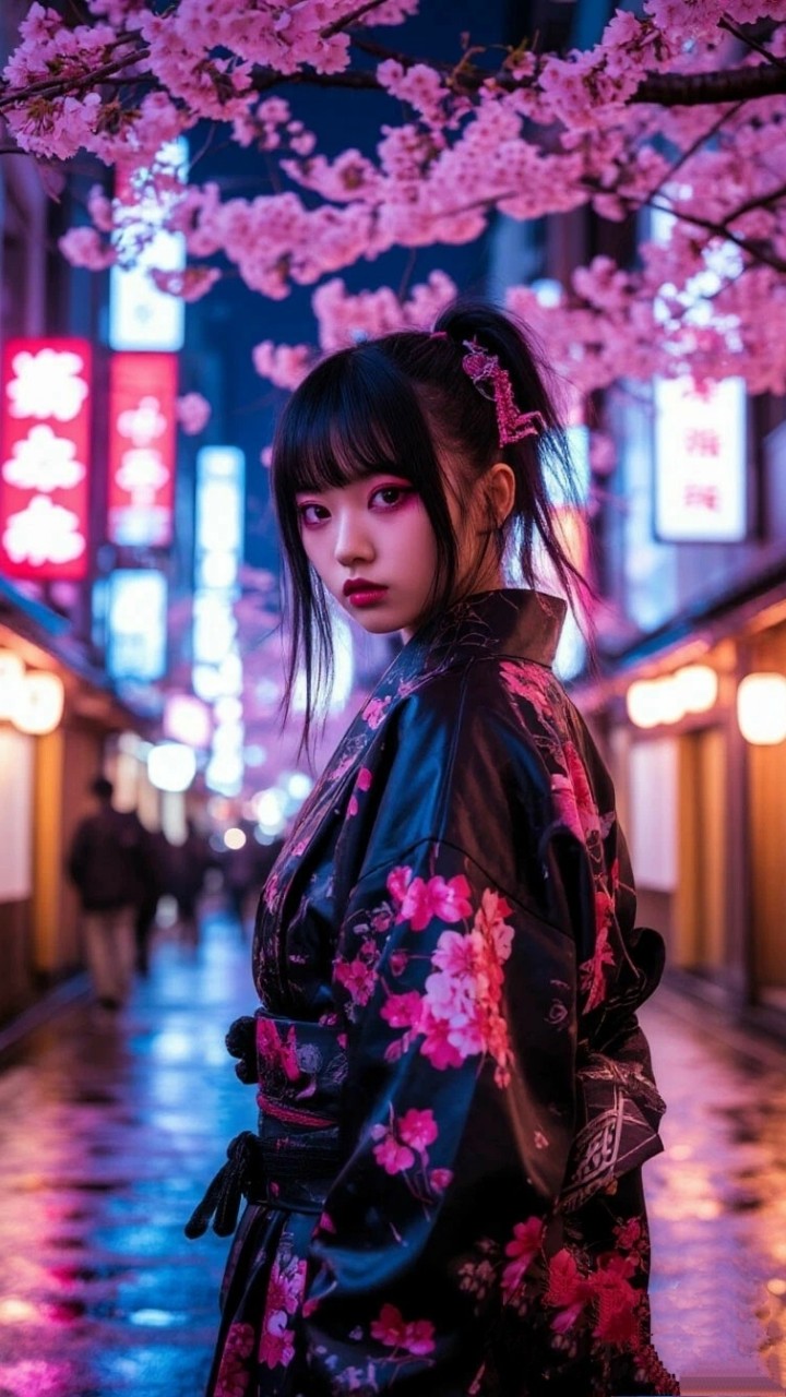 #Japan #Japanese_girl #Tokyo #Sakura #Япония #Токио #сакура #японская_девушка #японка #neural_network #нейросеть