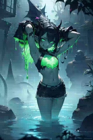 Anime_girl в LOOKY. . Гибридные девушки го...