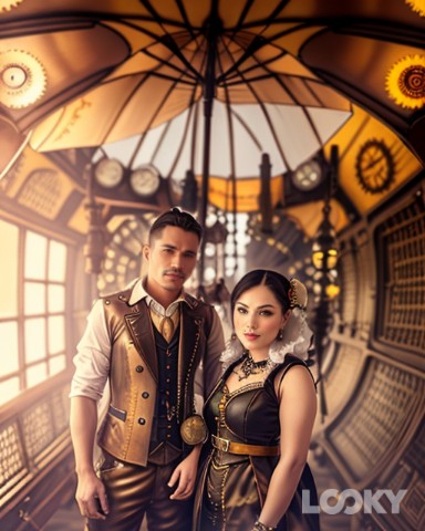 Nature Loveeeer в LOOKY. #Steampunk,#LOOKY_нейронка,#newbie. #Steampunk #LOOKY_не...