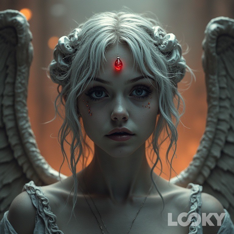 Глем-рок Мангл в LOOKY — #Свой_аватар #LOOKY_нейронка