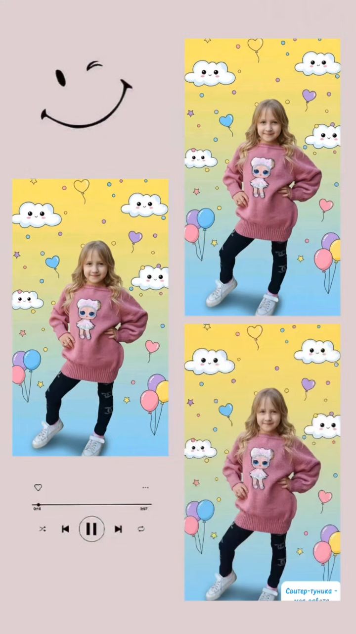folga.toys в LOOKY. #вязаныйсвитер,#lol,#кукла,#детскийсвитер,#вязаниеспицами,#ручнаяработа,#handmade,#авторскаяработа,#нейросеть,#AIарт,#фотообработка,#мамавдекрете,#детитворчество,#вязаниеназаказ,#свитердлядевочки,#аппликация,#креатив,#трансформацияфото,#волшебство,#свитерсвоимируками,#детскаямода,#handmadewithlove,#momlife,#нейросетидляфото,#творчество,#хендмейд,#вязание,#мамаидочка,#эксперимент. #вязаныйсвитер  #lol...