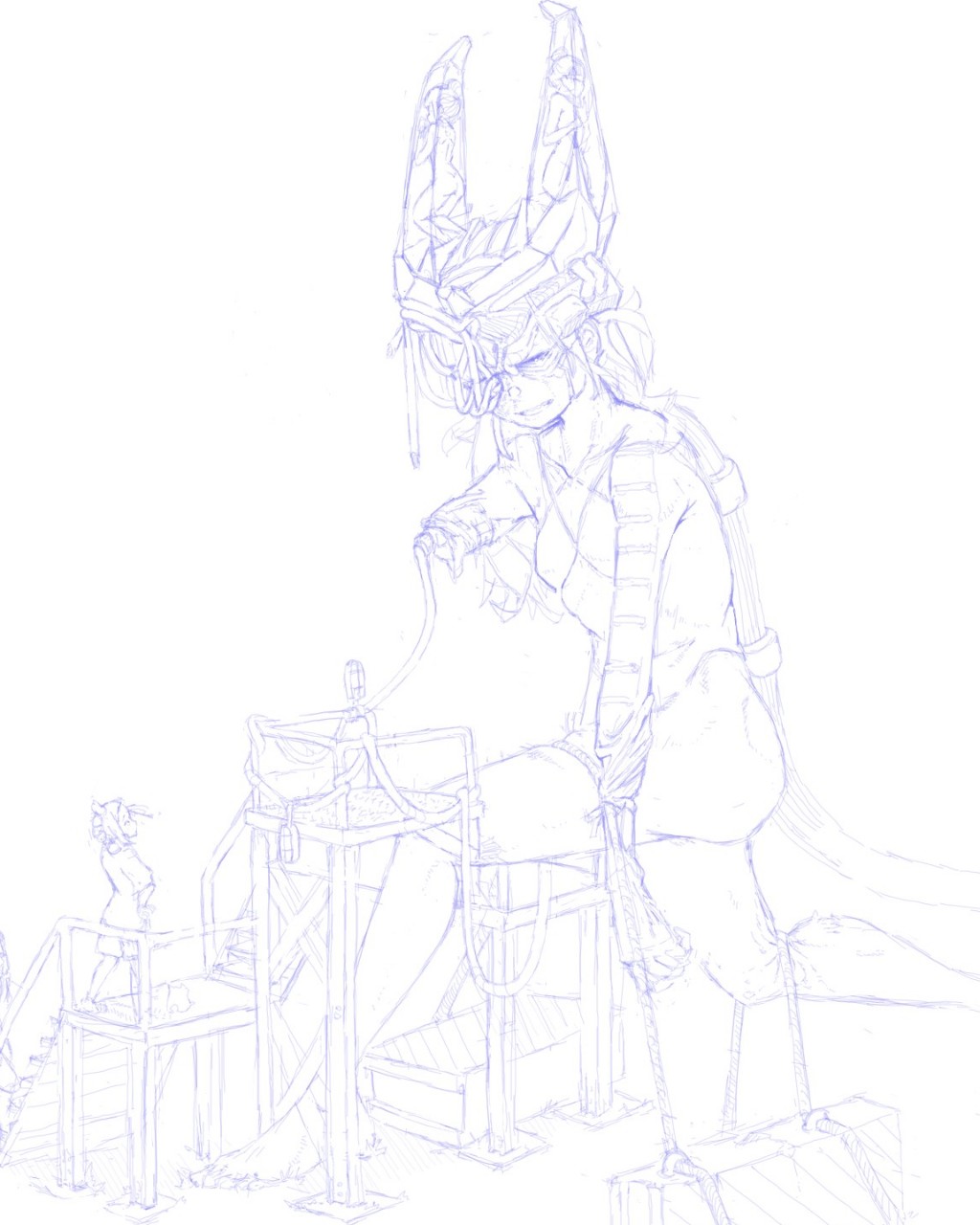 5 дамочек вроде бы и котик)

#аниме #арт #скетч #набросок #рисунок #ос #anime #art #sketch #oc #drawing