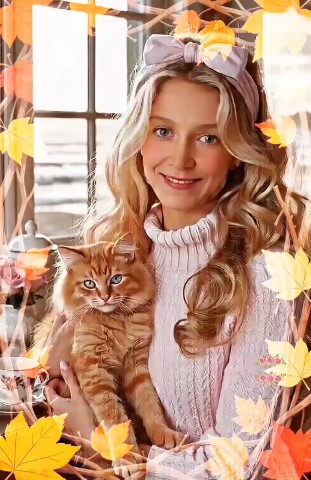 Elena_Lu в LOOKY — 🐈‍⬛🐯🦁🐅🐆🐈

Осень — семейства кошачьих, 
разными кошками