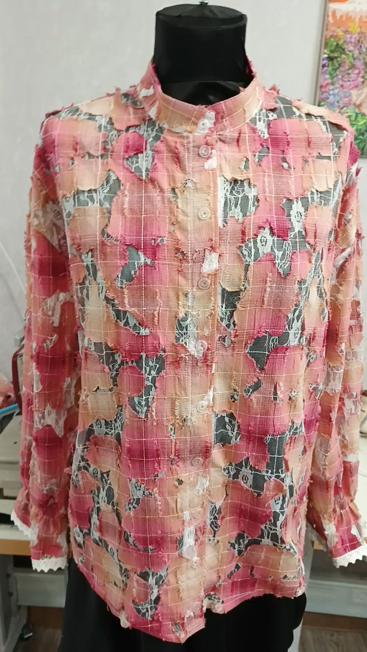 yarlena_sews в LOOKY. . Рубашка Рванка в сти...