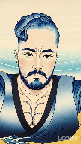 Looky_1691897467220 в LOOKY. #Hokusai,#Retro,#LOOKY_нейронка. #Hokusai #Retro #LOO...