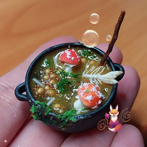 miniature_kuklyandia в LOOKY. . Супчик для ведьм 1/6...