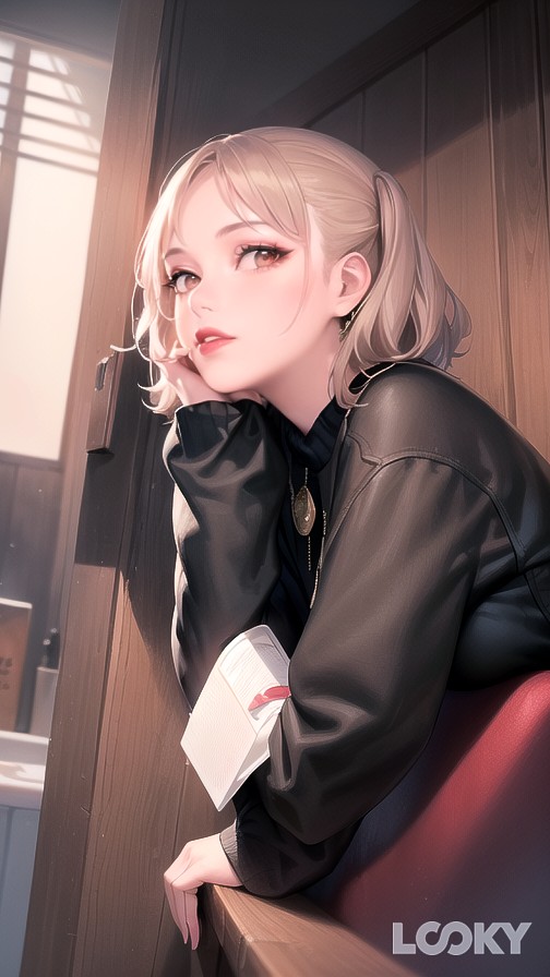 🖤💜🩷🤍🪽#Аниме #LOOKY_нейронка