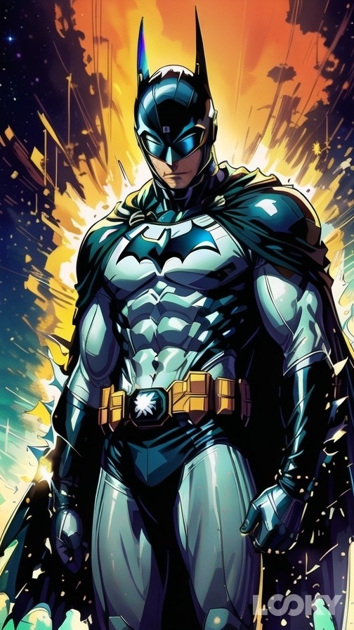 #Аниме_Лукси #LOOKY_нейронка Batman