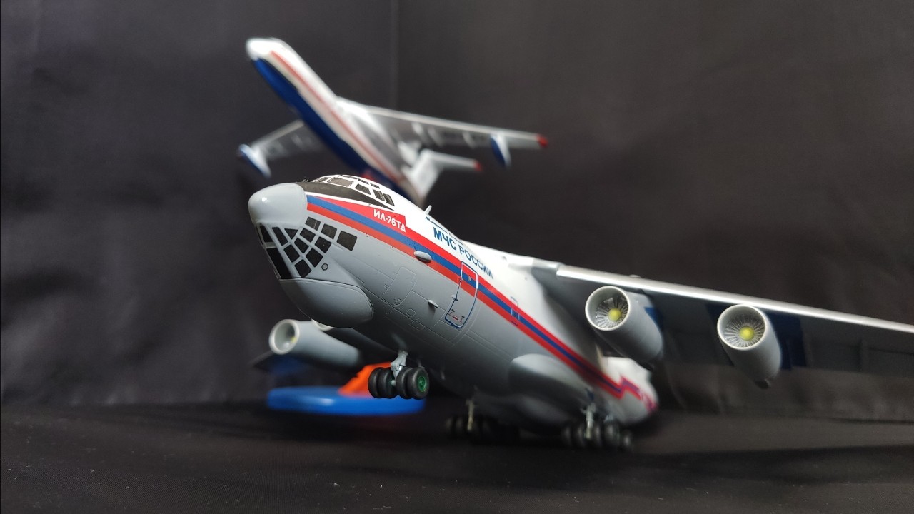 masshtab_models в LOOKY — #спасатели в масштабе 1/144. #Ил76 и #бе200. #авиация #самол