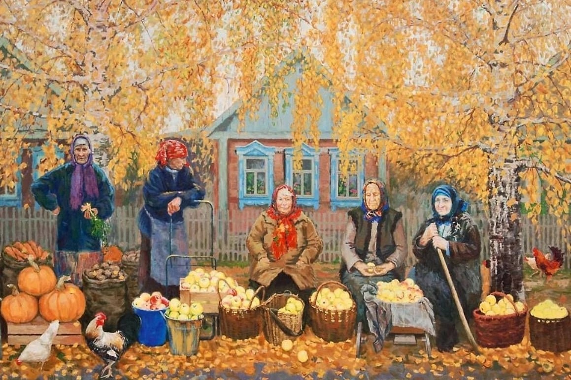  в LOOKY — Художник Владимир Янаки." Щедрая осень",  2005-2006
#живопис