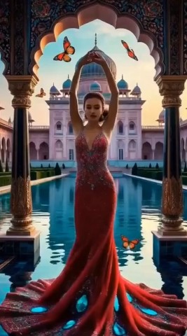 Елена. в LOOKY. . Красный шёлк .